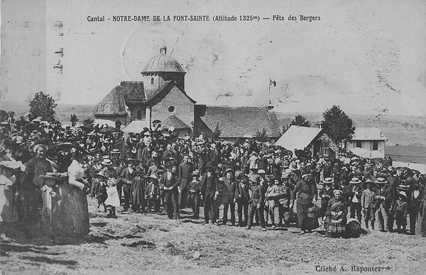 La fête des bergers de la Font Sainte